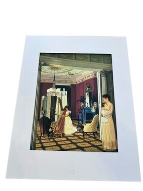 Brad Thompson The Nest Art Print Romantic Realist Victorian Interior Scene
